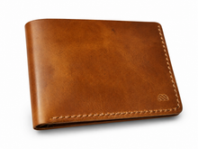 Men’s Full-Grain Leather Bifold Wallet | Cognac Brown