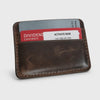 Video for Full-Grain Leather Card Holder for Men | Slim Brown Wallet